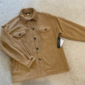 Tan Button Down Jacket